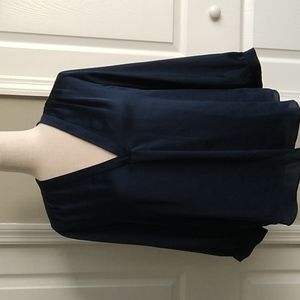 NWT Vince Camuto 3/4 Sleeve Rumple  Blouse